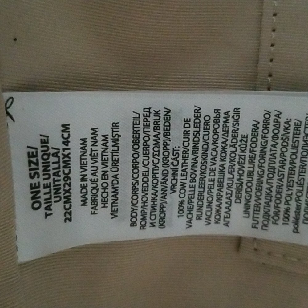 New Ralph Lauren Andie Drawstring Bag - Picture 12 of 13